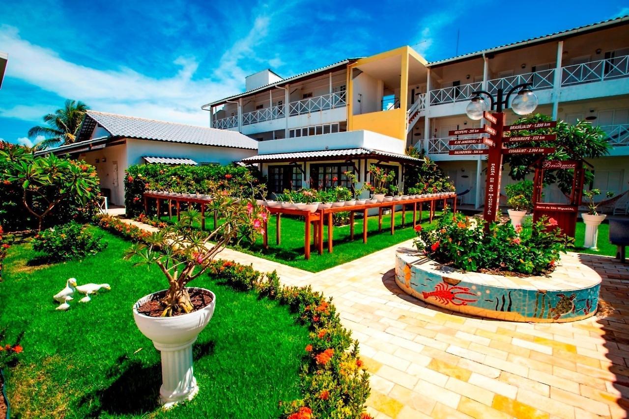 Brisamar Hotel Pousada Barra de São Miguel Exteriör bild