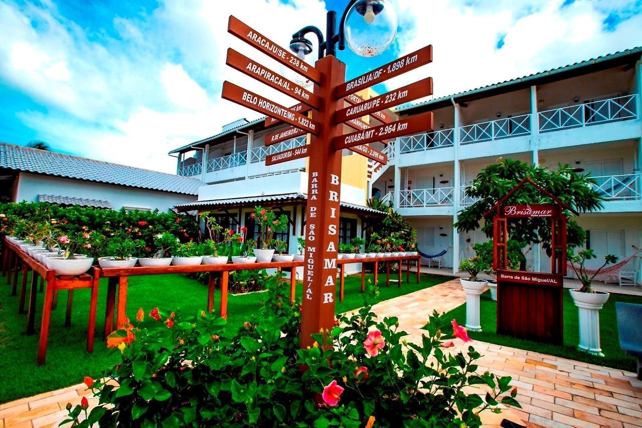 Brisamar Hotel Pousada Barra de São Miguel Exteriör bild