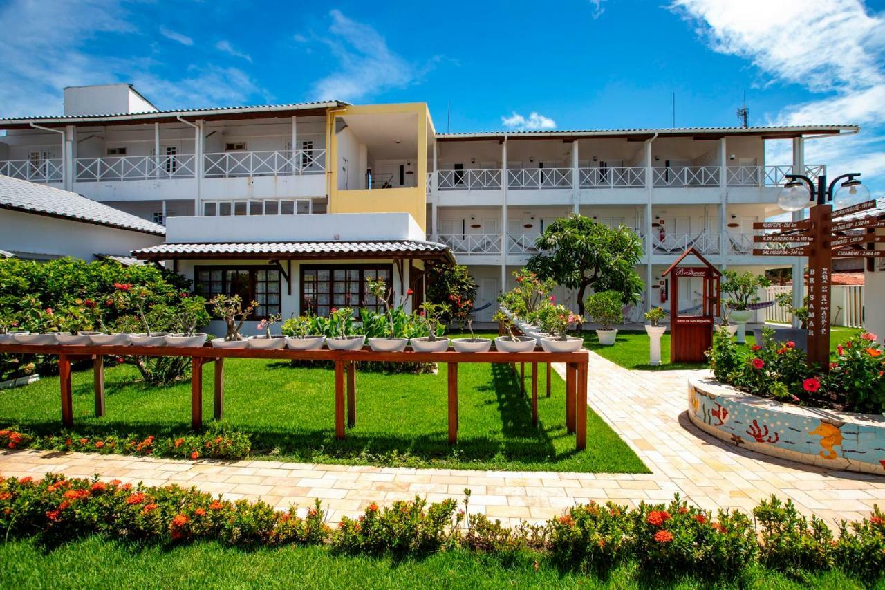 Brisamar Hotel Pousada Barra de São Miguel Exteriör bild