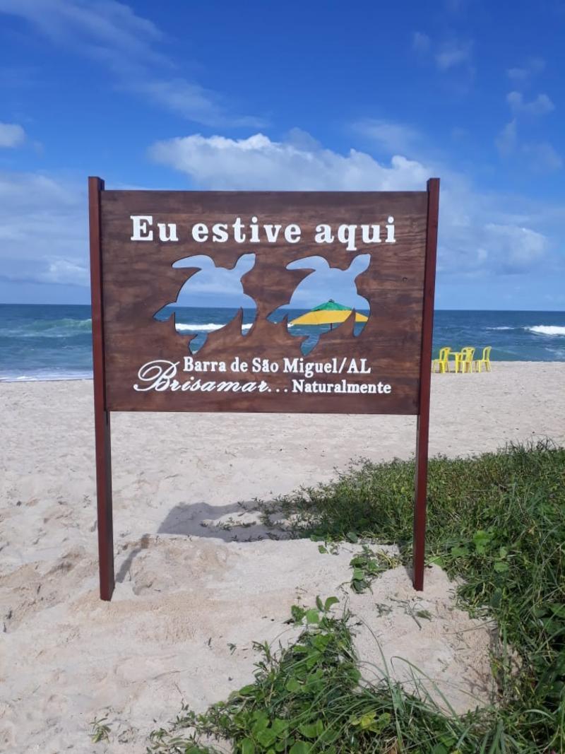 Brisamar Hotel Pousada Barra de São Miguel Exteriör bild